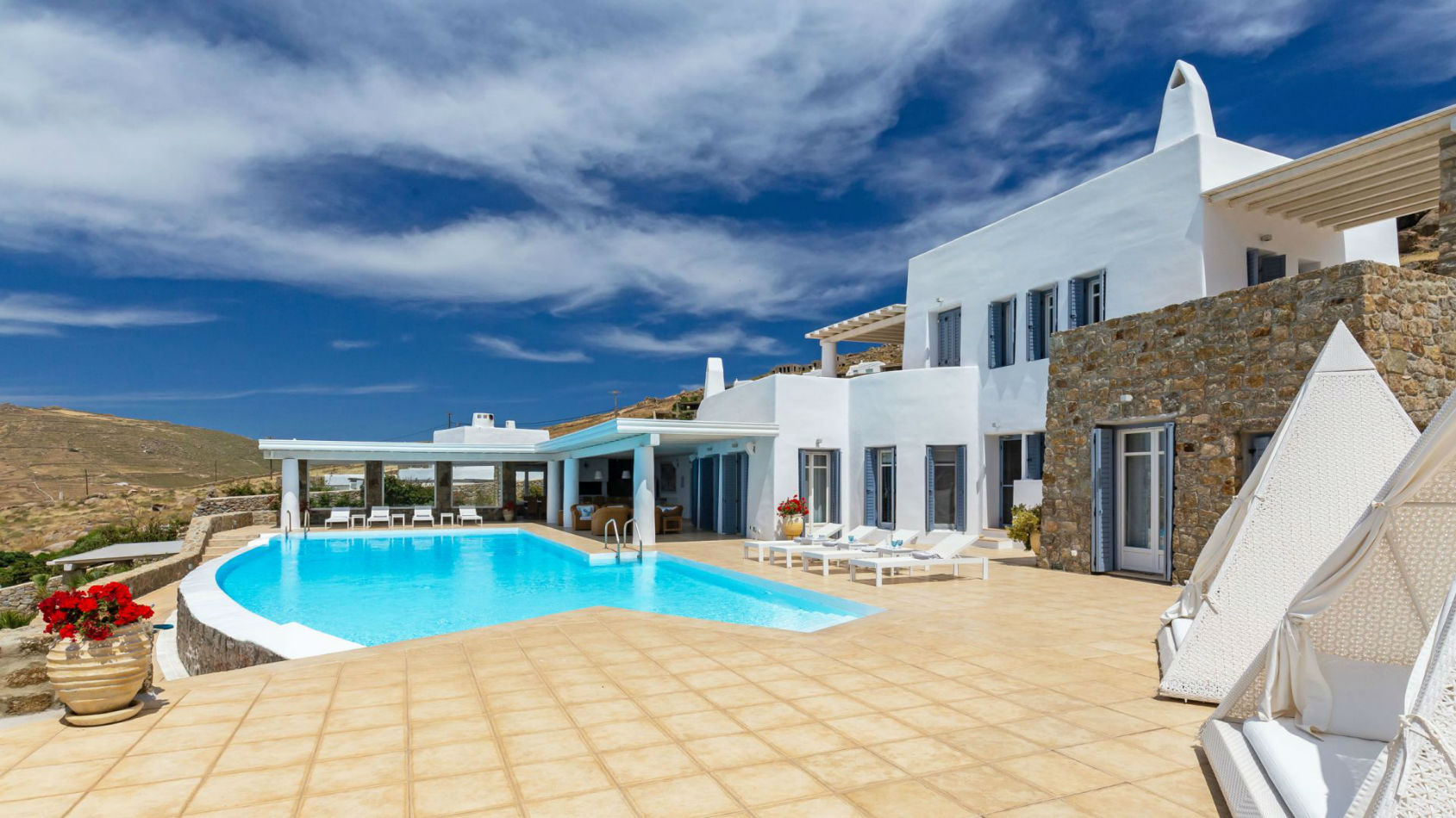 Villa Agean Mykonos Lia Area