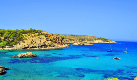Sailing around the Balearic Islands