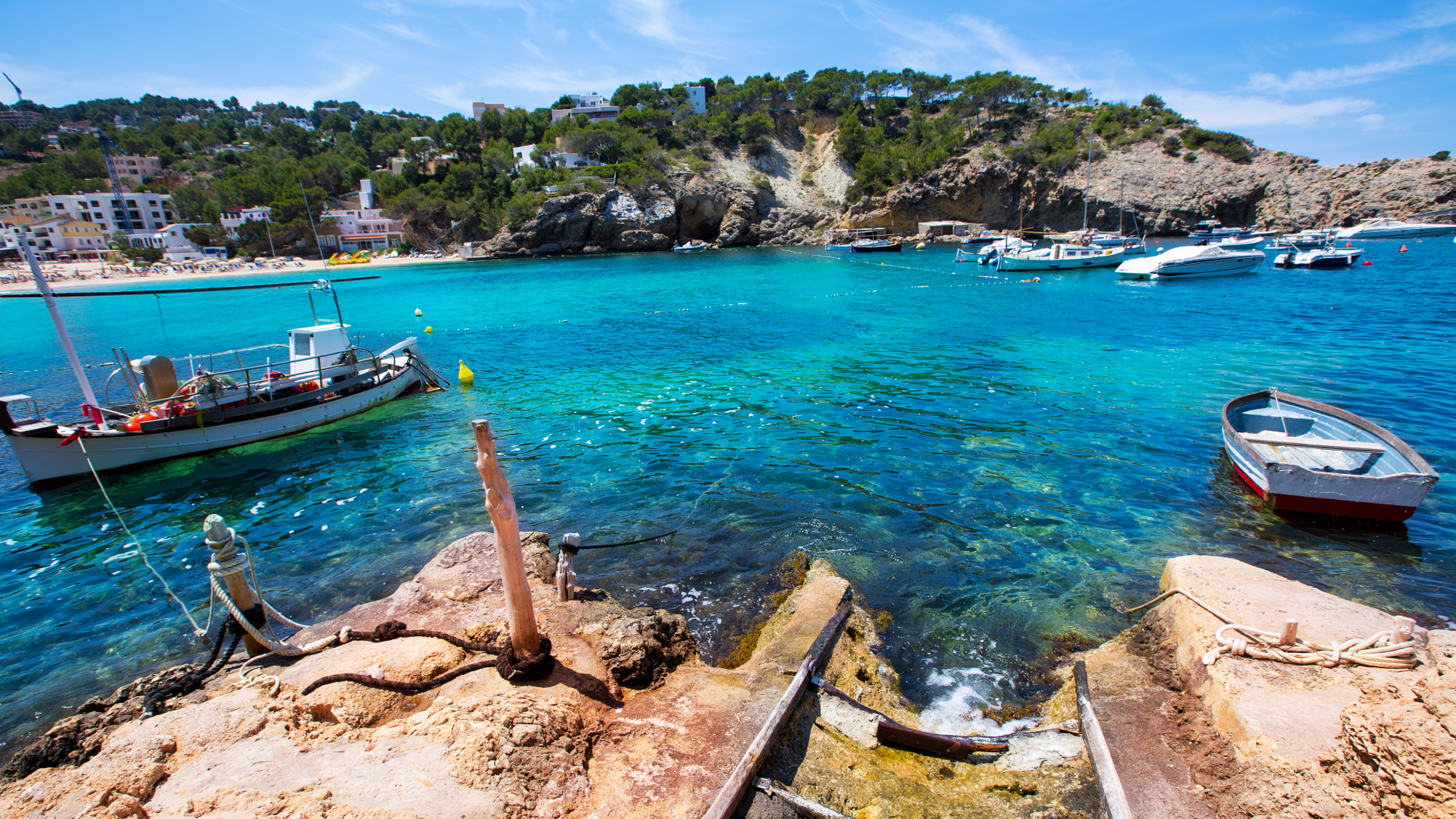 Ibiza Cala Vedella Vadella En Sant Josep